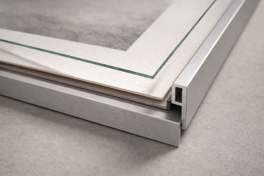 aluminium frame fine art print